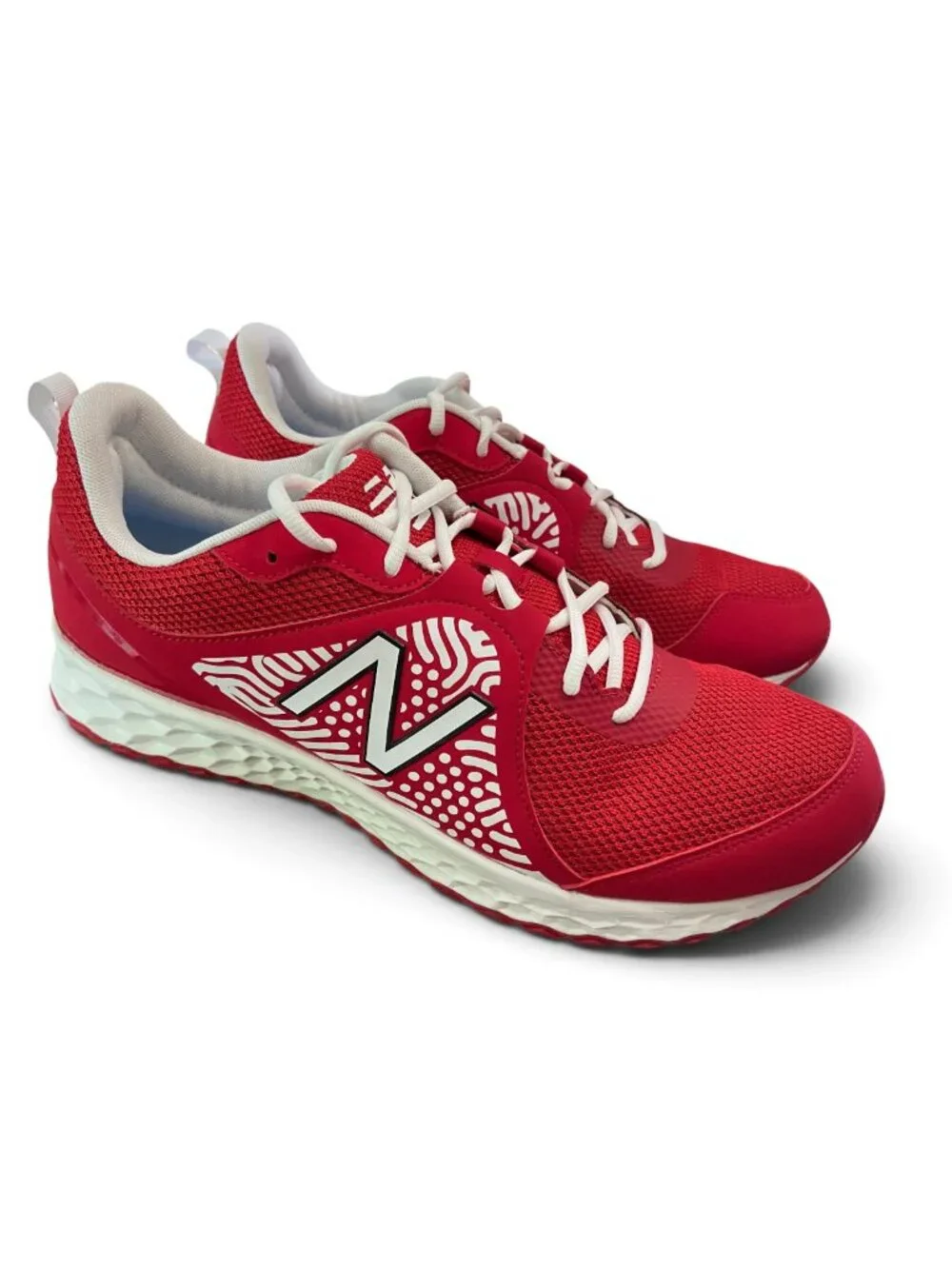 New Balance Fresh Foam 3000V5 Baseball Turf Trainer Size 14 Red (NEW) T3000TR5